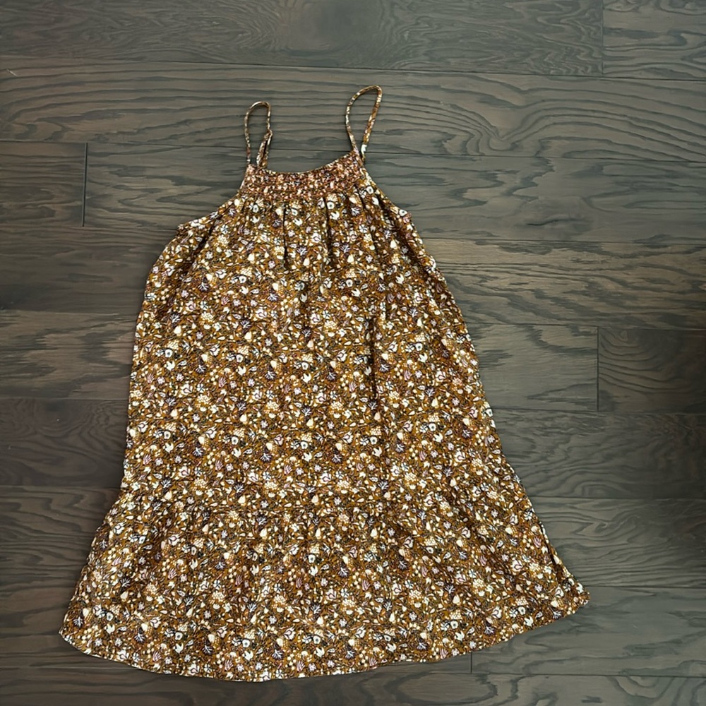 Girls Old Navy strapped floral dress